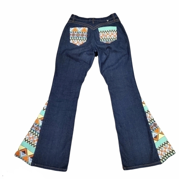 Rockies Denim - Vintage Rockies Low Rise Western Bell Bottom Jeans